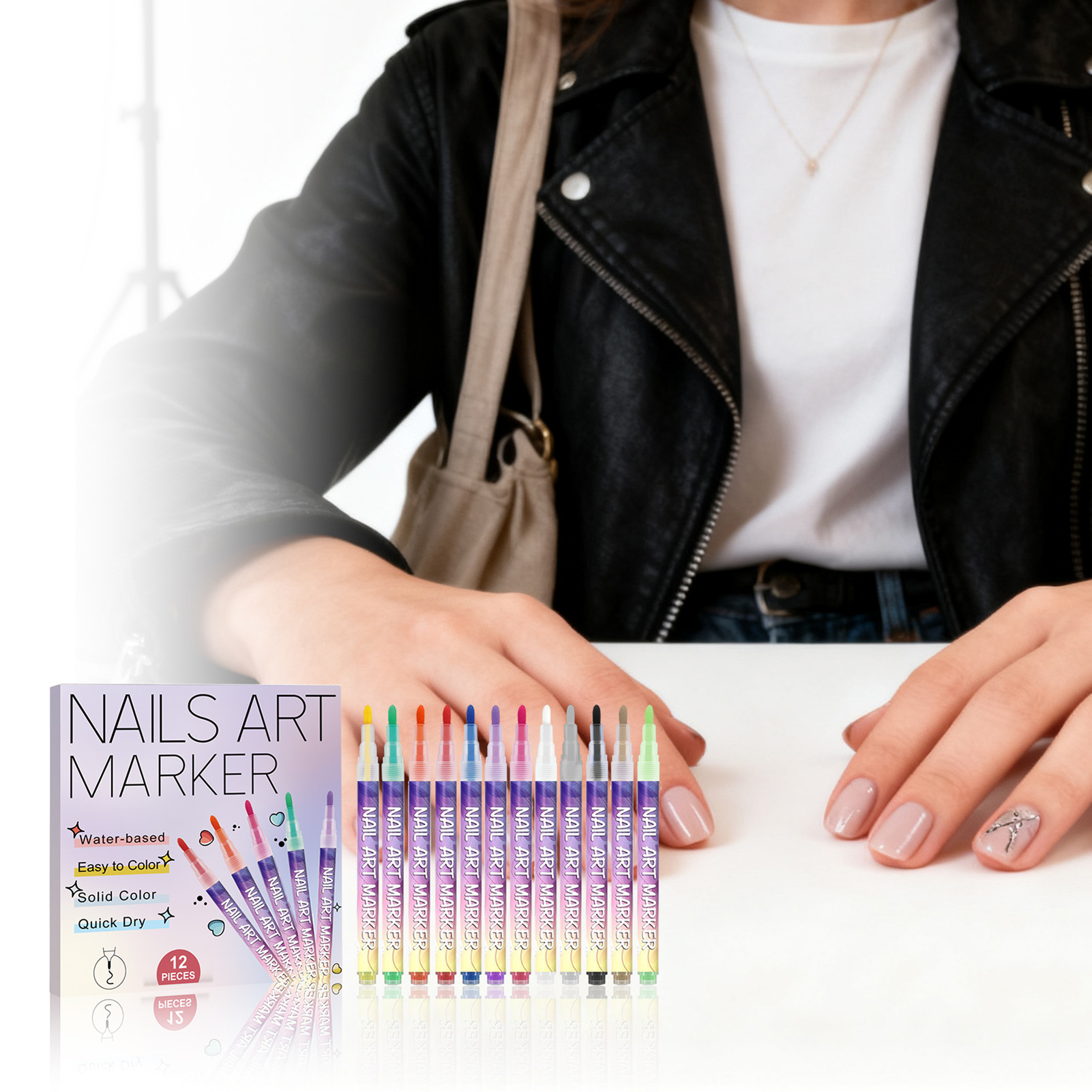 Correction Pen Fine - 12Pcs Nail Art Pens With Fine