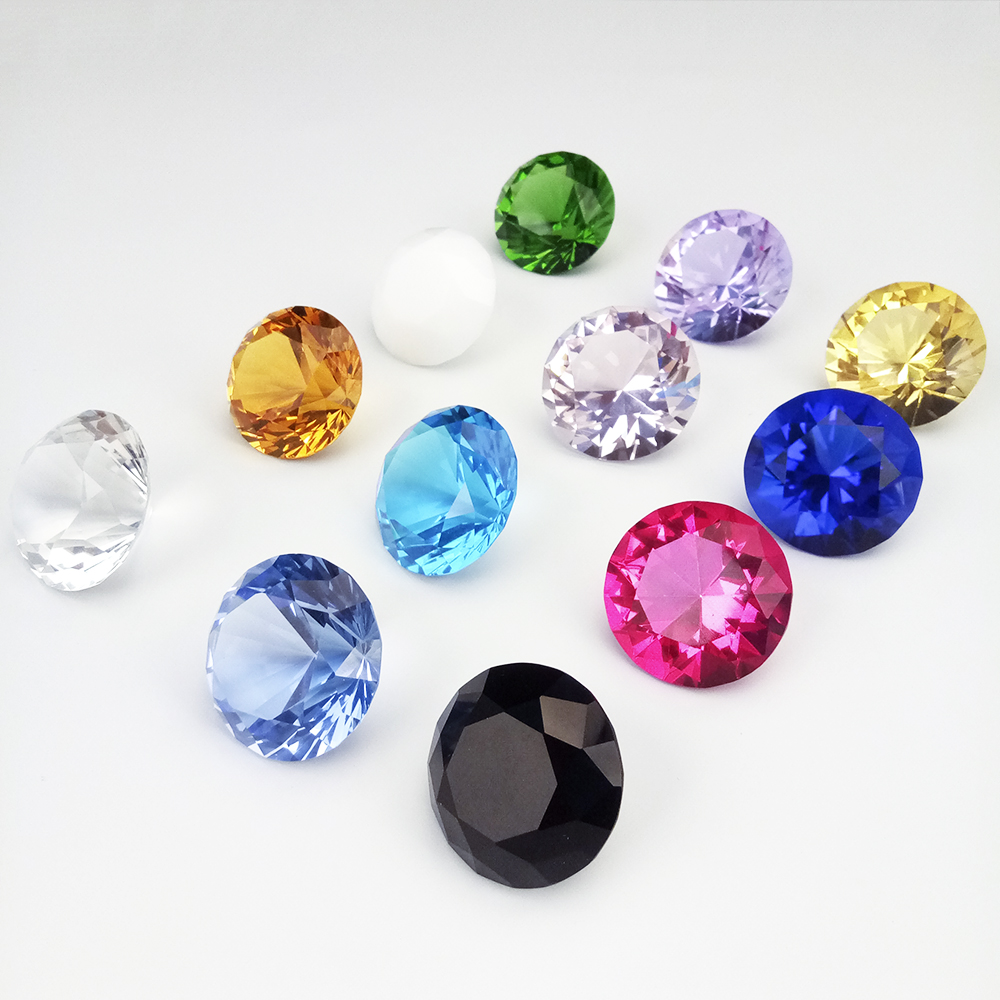 Book Weight Glass - hbl Mixed Color 1pc/10ps 40mm/50mm Crystal