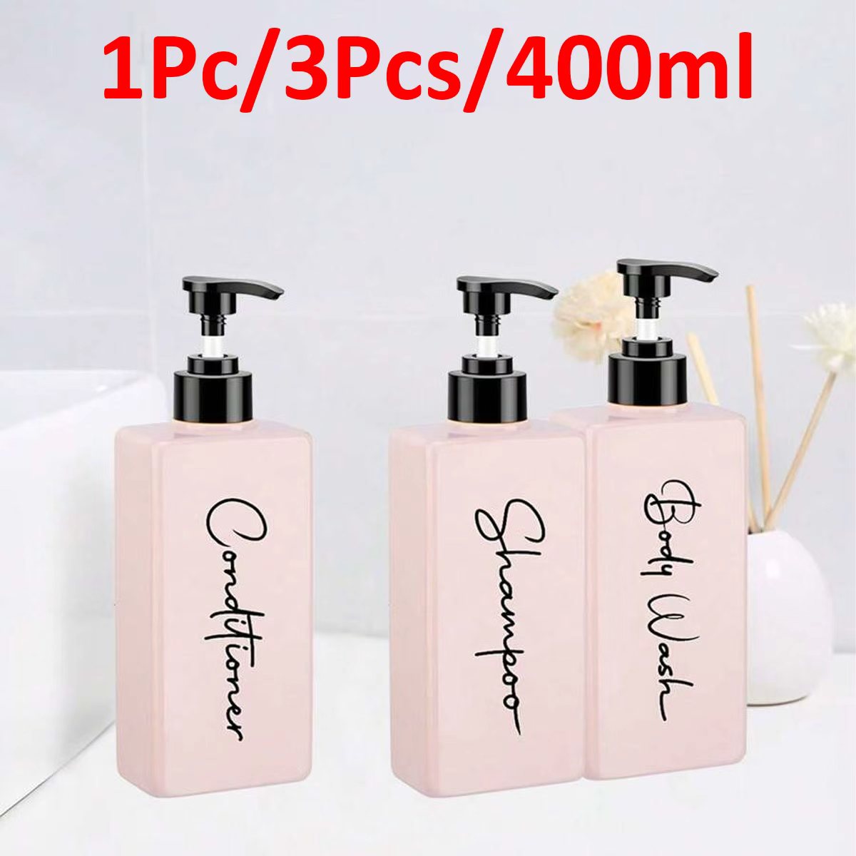 3-Pack 400ml Soap Dispenser wi - đánh giá và giá Gel Refill Pack