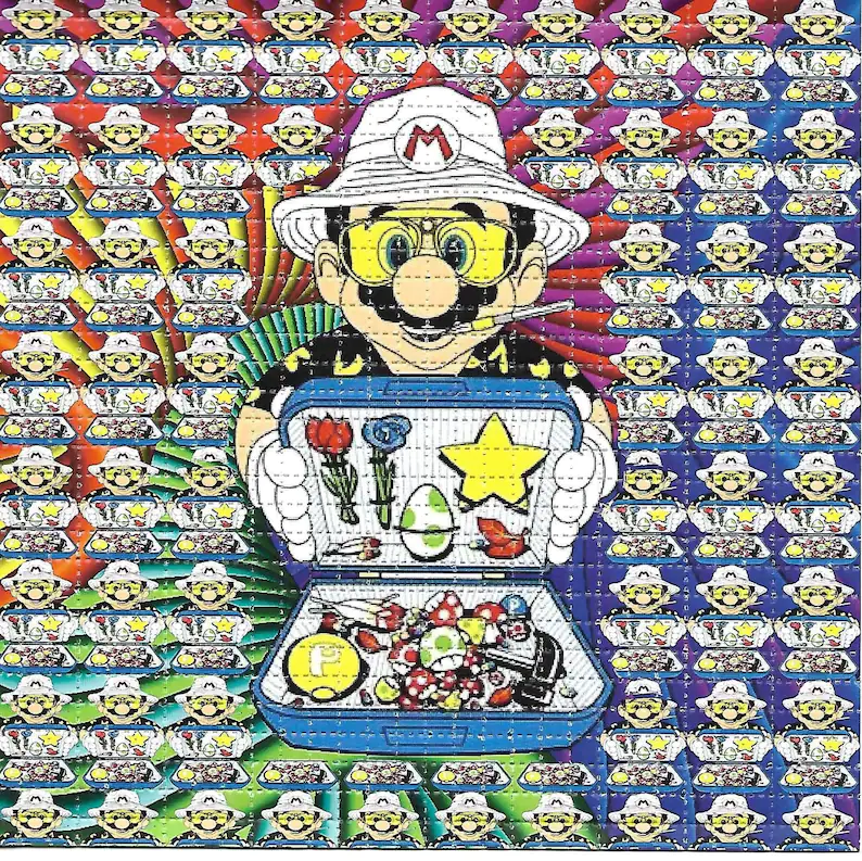 Mushroom Dealer Psychedelic LS - đánh giá và giá Ink Blotter Paper