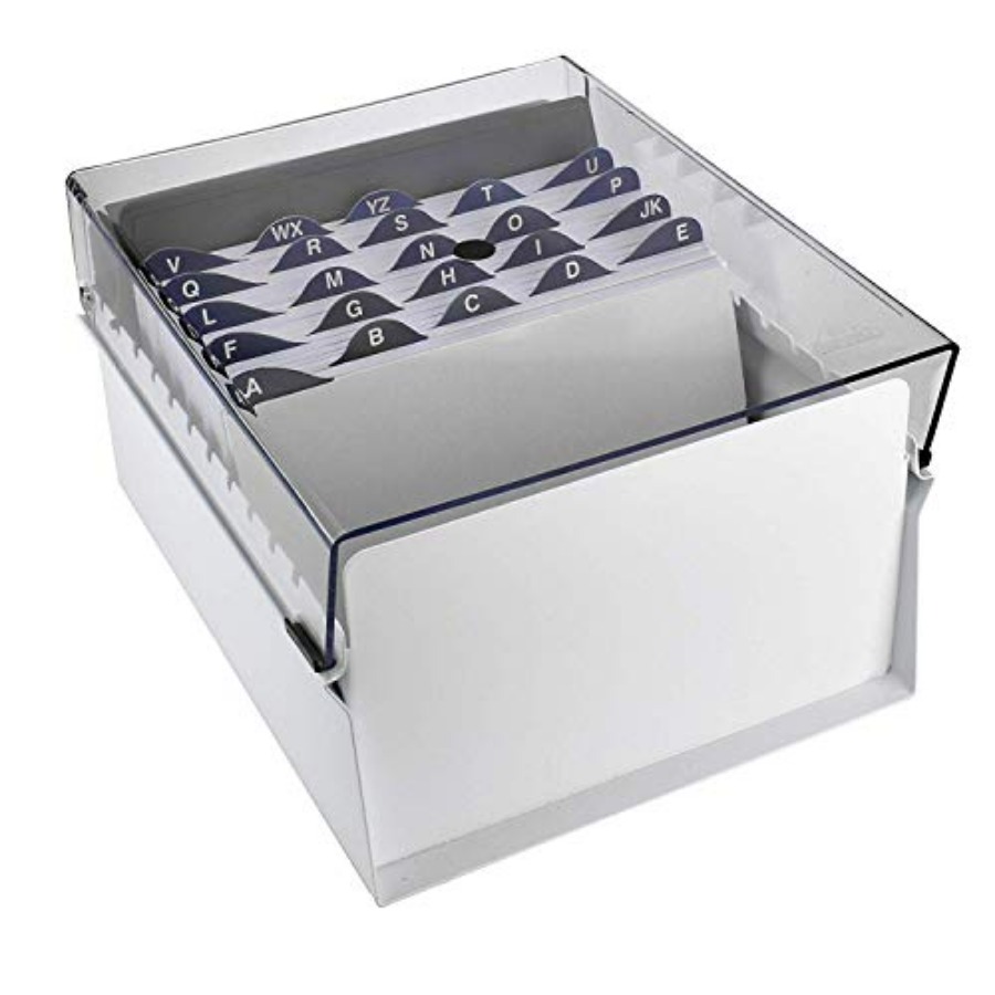 5 X 8 Card File Holder Organiz - đánh giá và giá Index Card Holder
