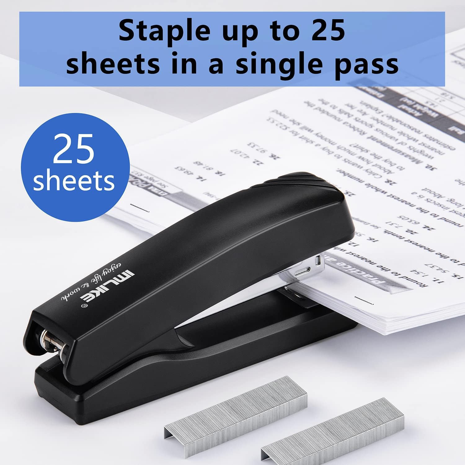 Half Strip Desk Stapler 2-Pack - đánh giá và giá Stapler Half Strip