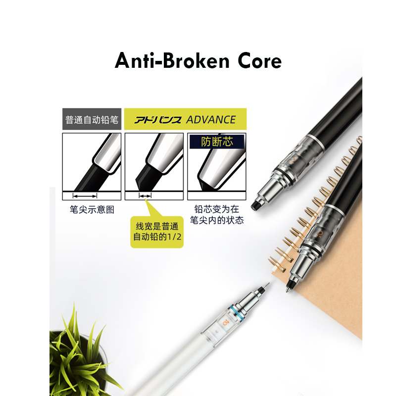 TOMBOW Shake to Lead/Press Mec - đánh giá và giá Mechanical Pencil 0.3