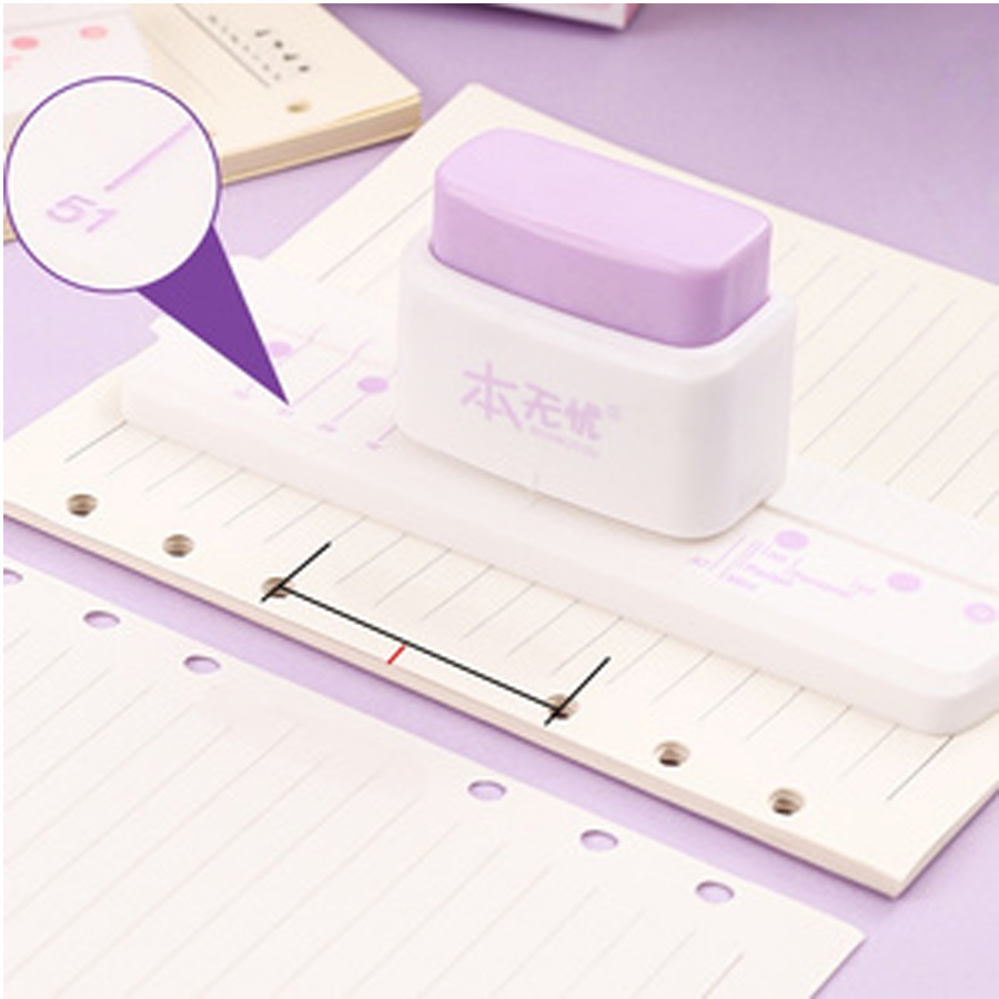 1pc three-hole punch, binder c - đánh giá và giá Binder A4 Lever