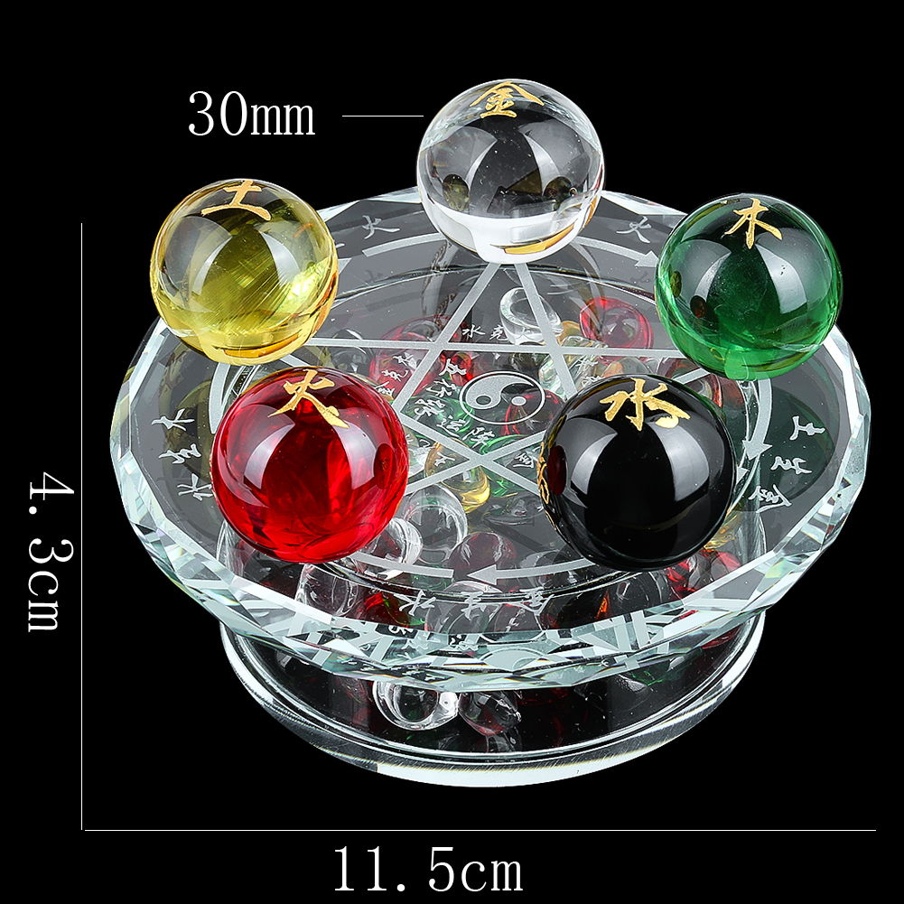 Five Elements Five Gods of Wea - đánh giá và giá Book Weight Glass