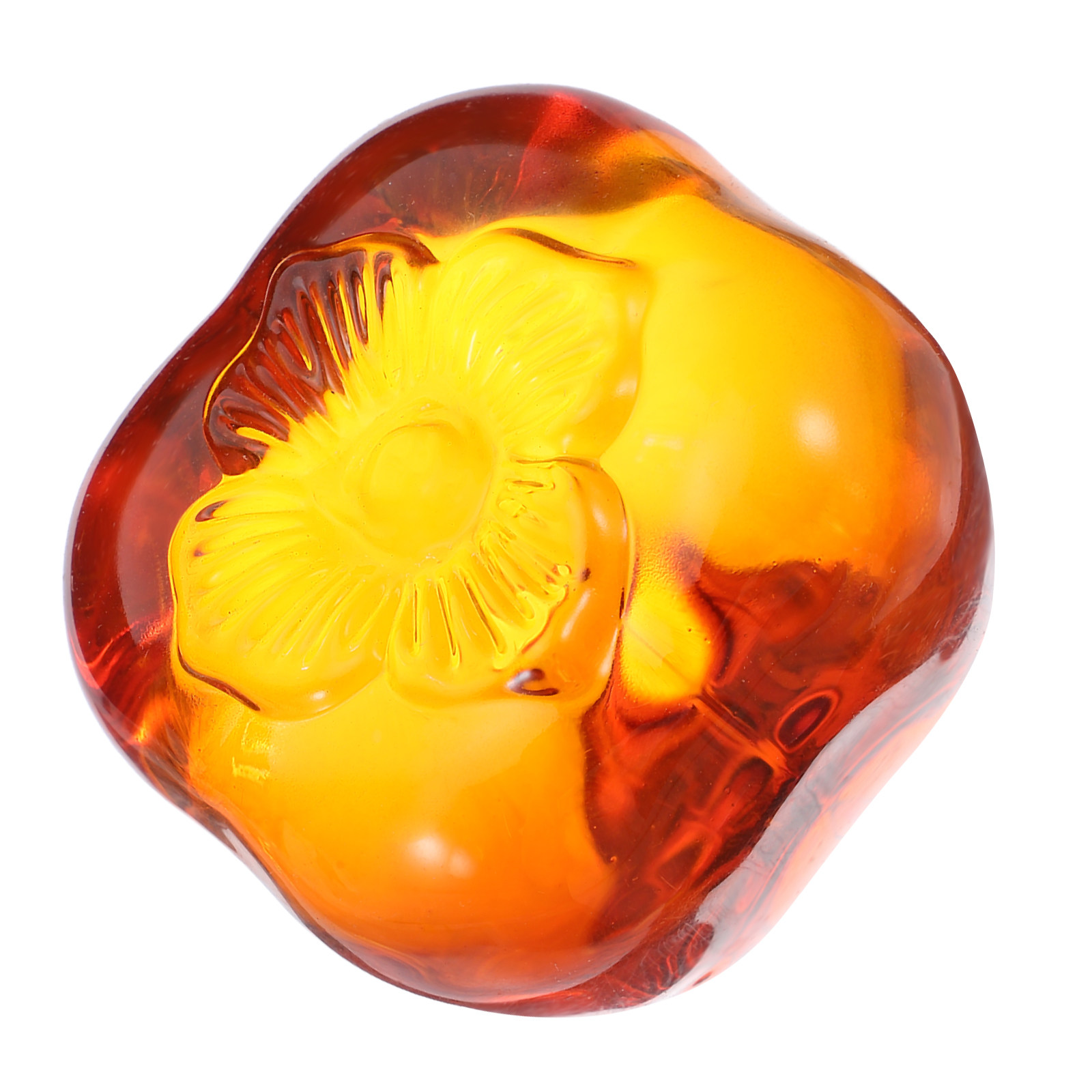 Crystal Glass Persimmon Paperw - đánh giá và giá Paper Weight Crystal