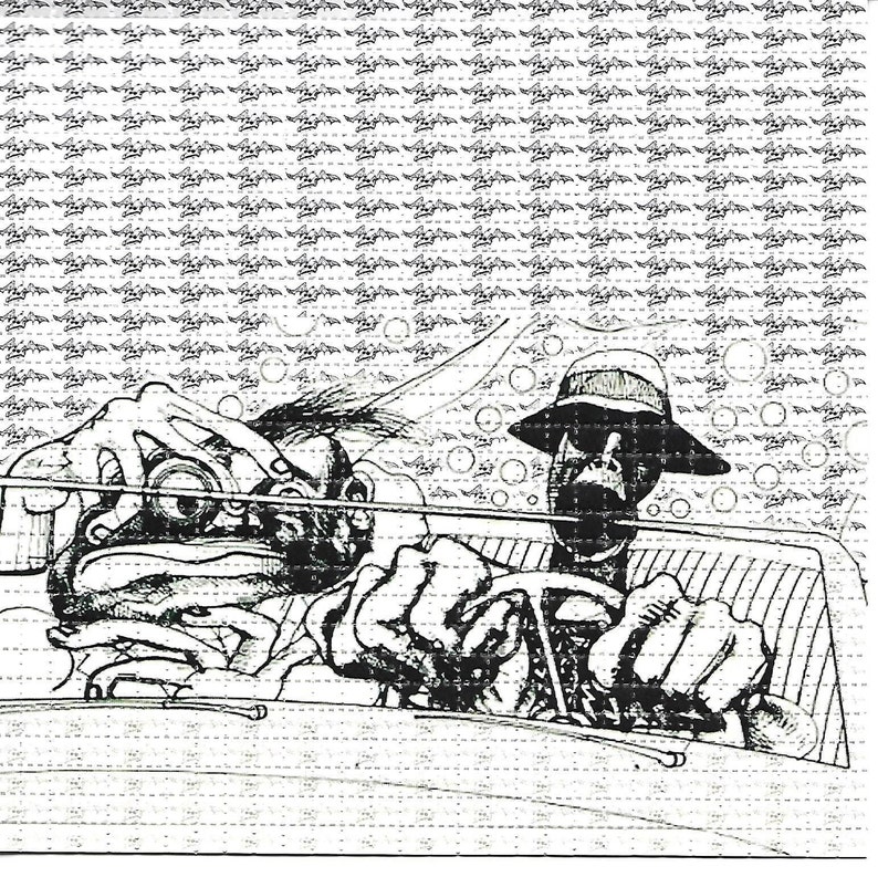 Hunter In Vegas Psychedelic LS - đánh giá và giá Ink Blotter Paper