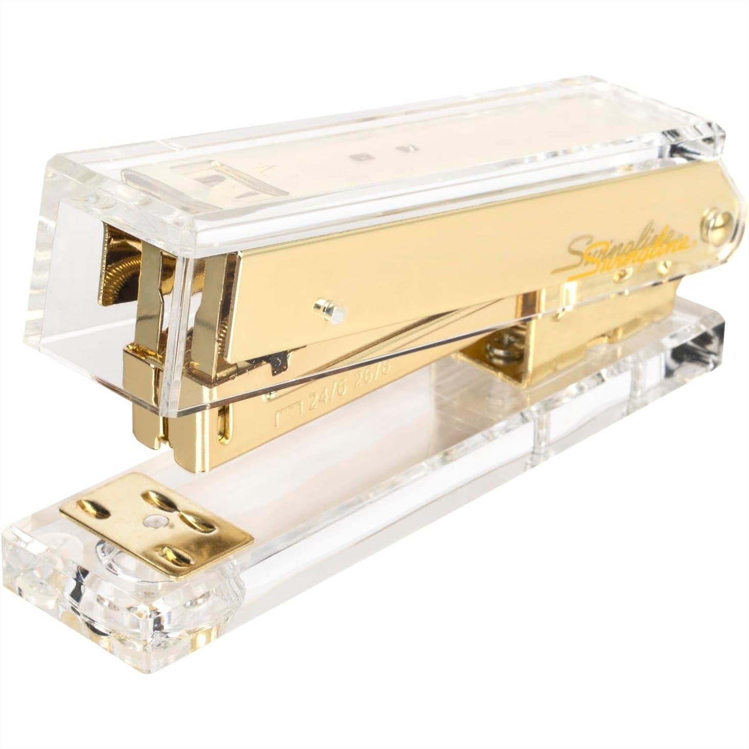 Clear Acrylic Gold Stapler, 20 - đánh giá và giá Stapler Half Strip