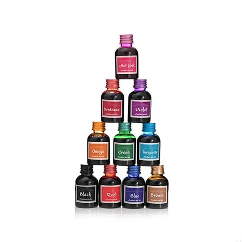 10 Colors 1 Bottle Pure Colorf - đánh giá và giá Fountain Pen Bottled Ink