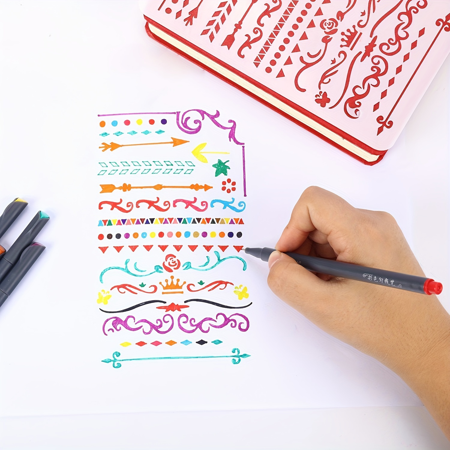 12-100pcs Colorful Line Drawin - đánh giá và giá Correction Pen Fine