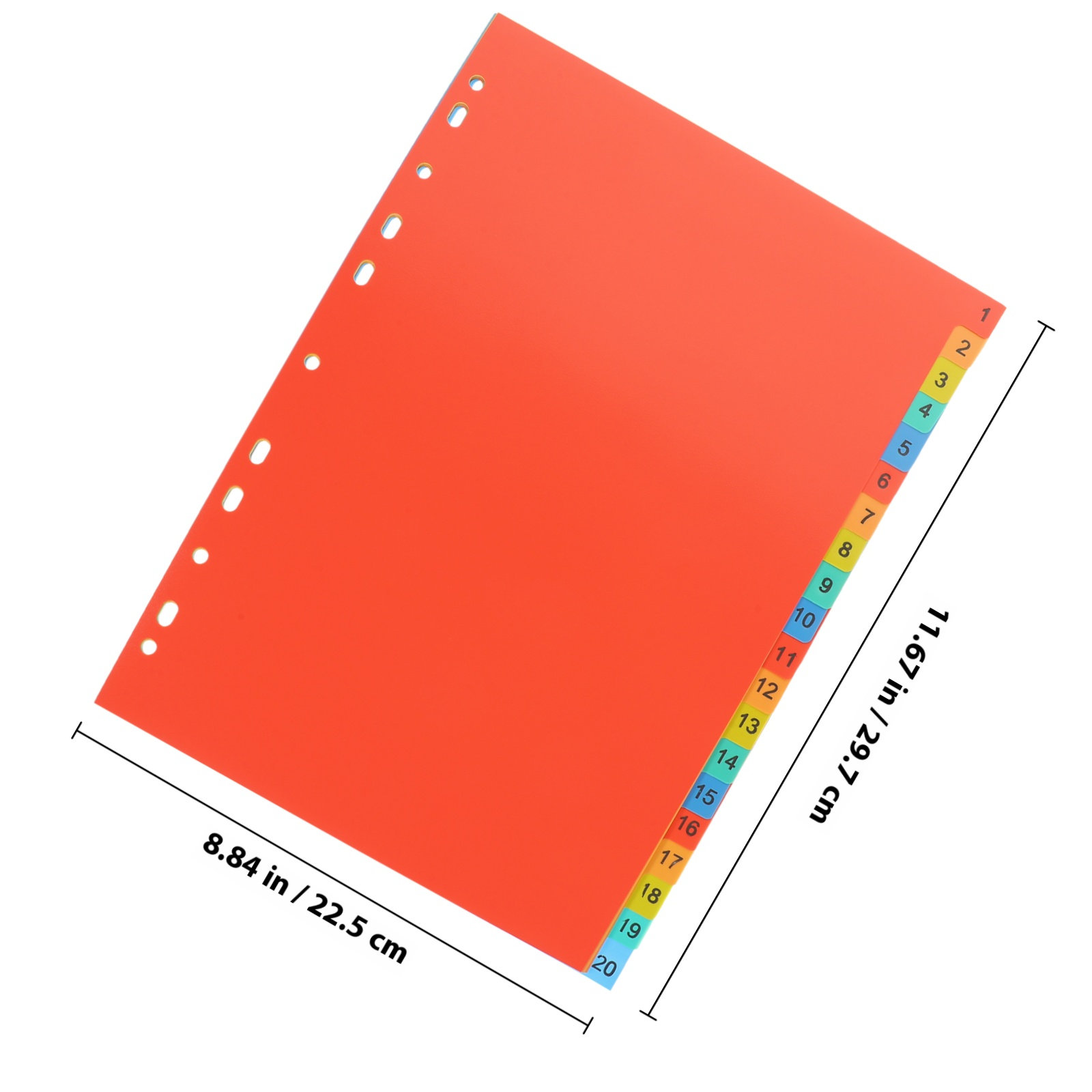 20 Sheets A4 Heavy Duty Binder - đánh giá và giá Tab Divider A4