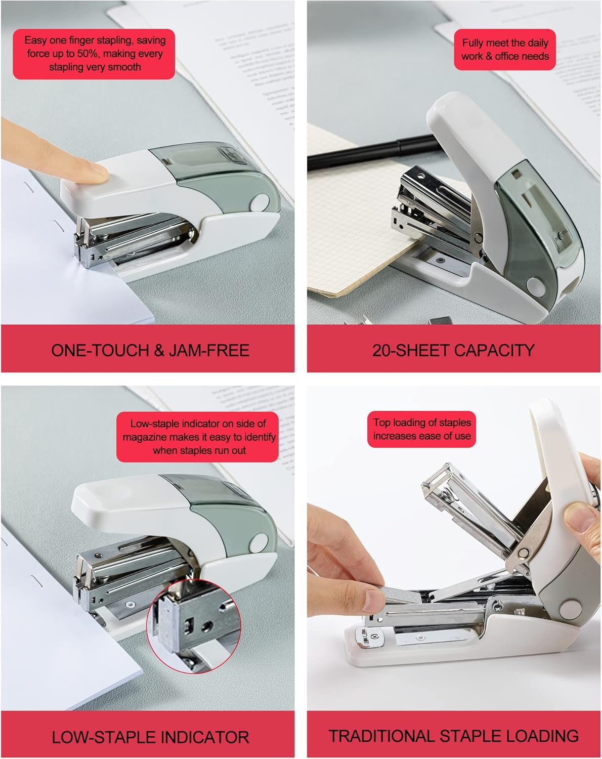 Effortless Standard Stapler Se - đánh giá và giá Stapler Half Strip