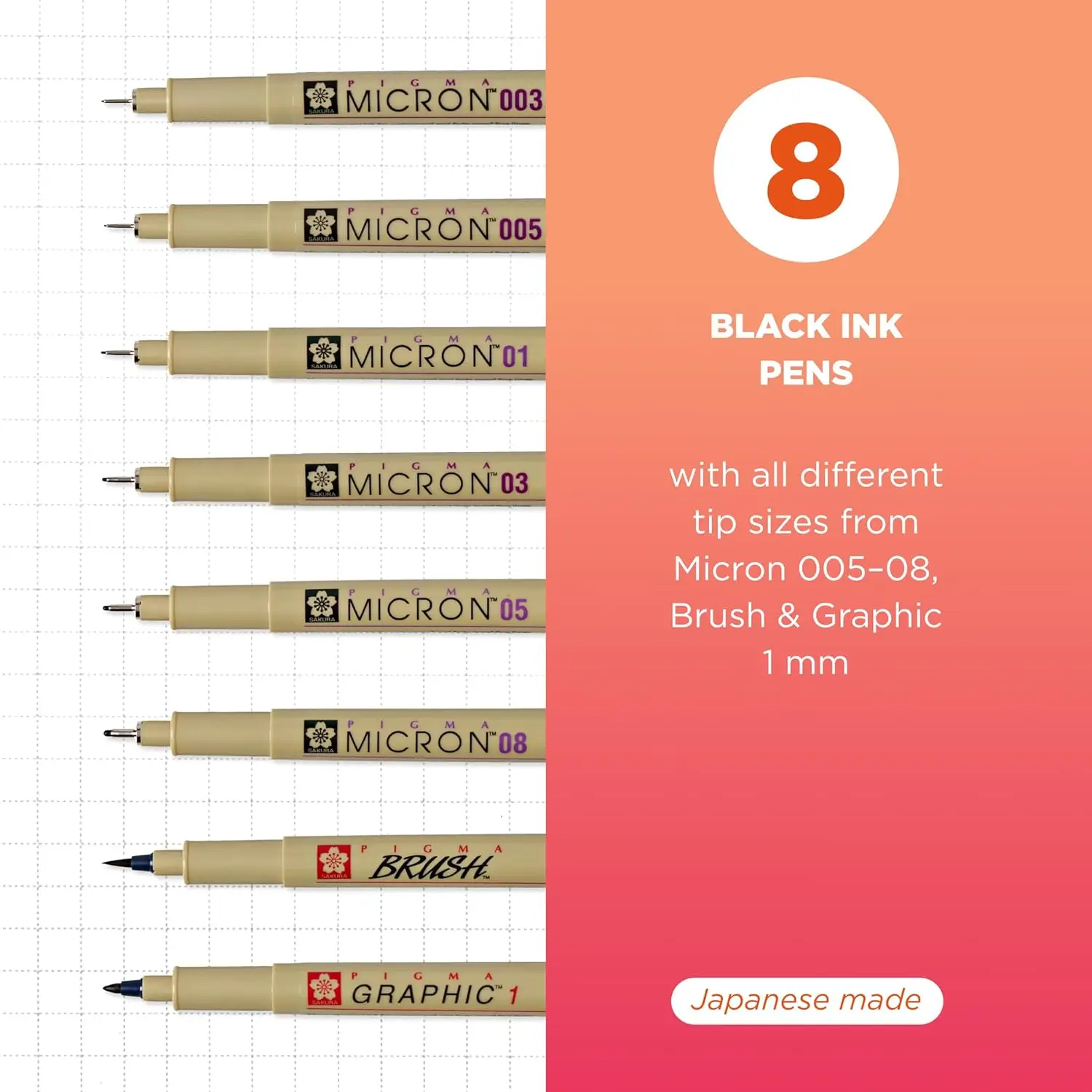 Fineliner Drawing Pens Set, 8  - đánh giá và giá Archive Box Set