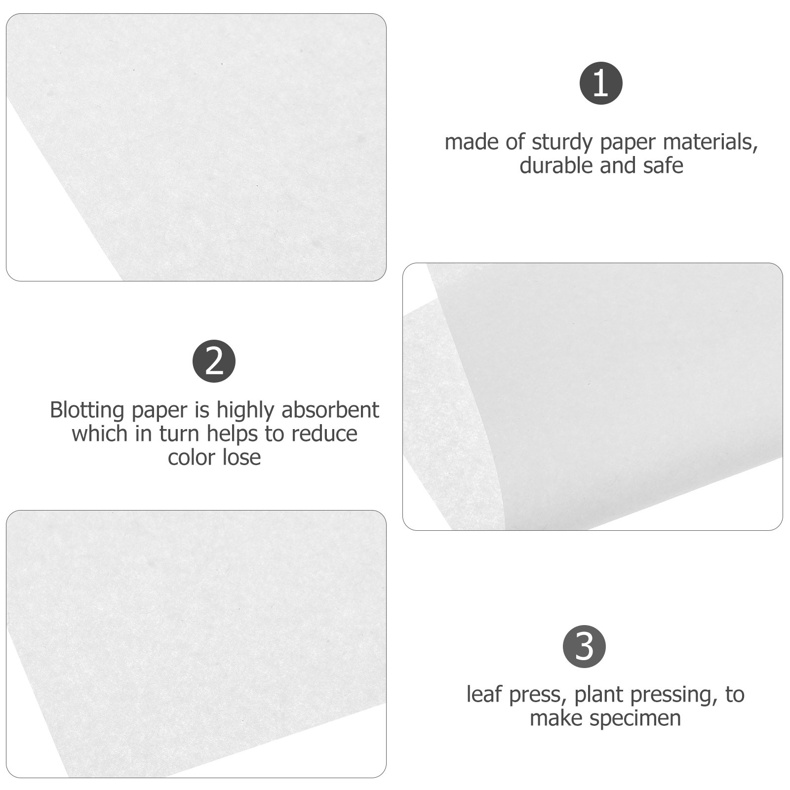 30pcs Press Large Size Reusabl - đánh giá và giá Ink Blotter Paper
