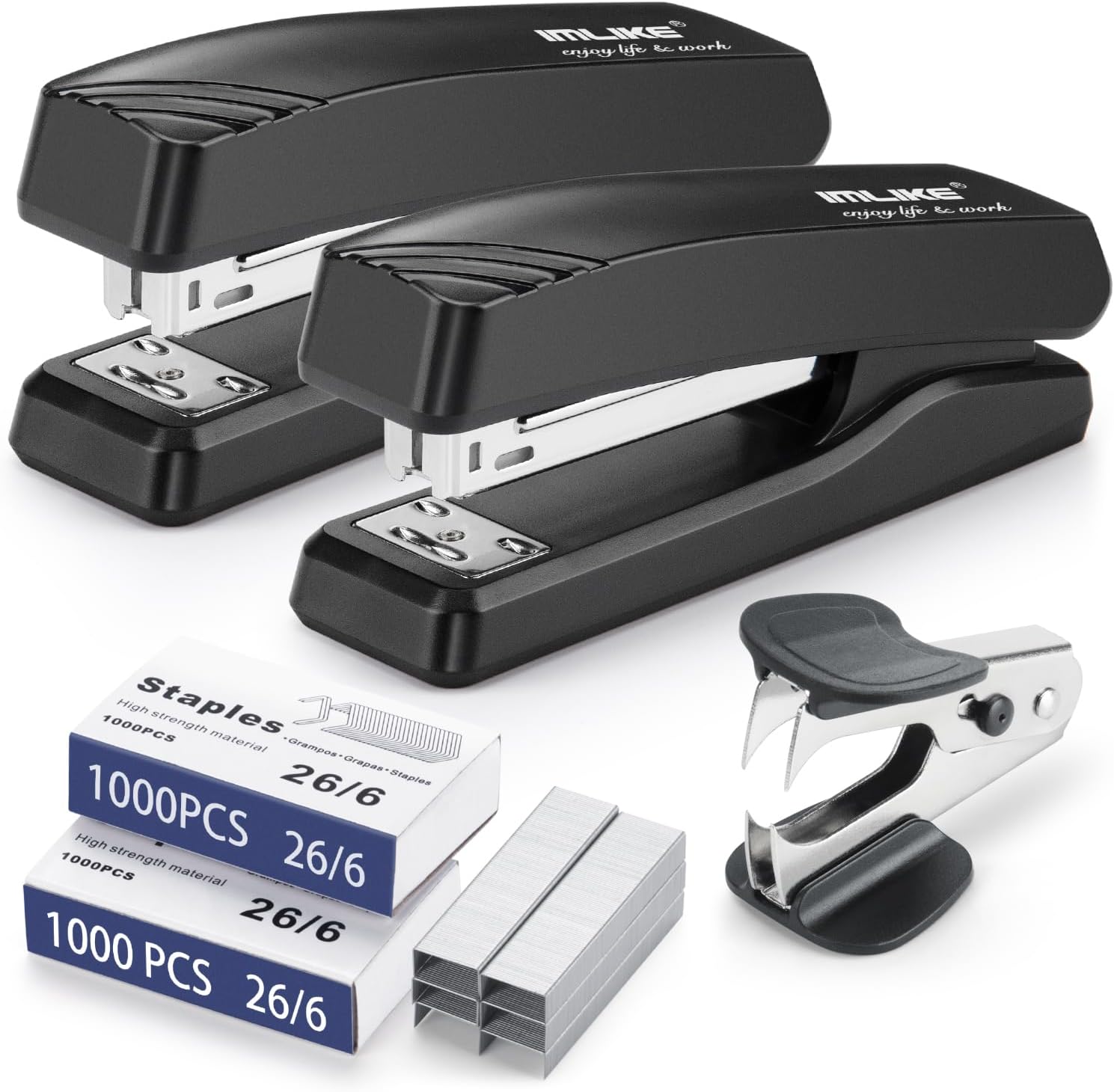 Desktop Office Stapler with 20 - đánh giá và giá Stapler Half Strip