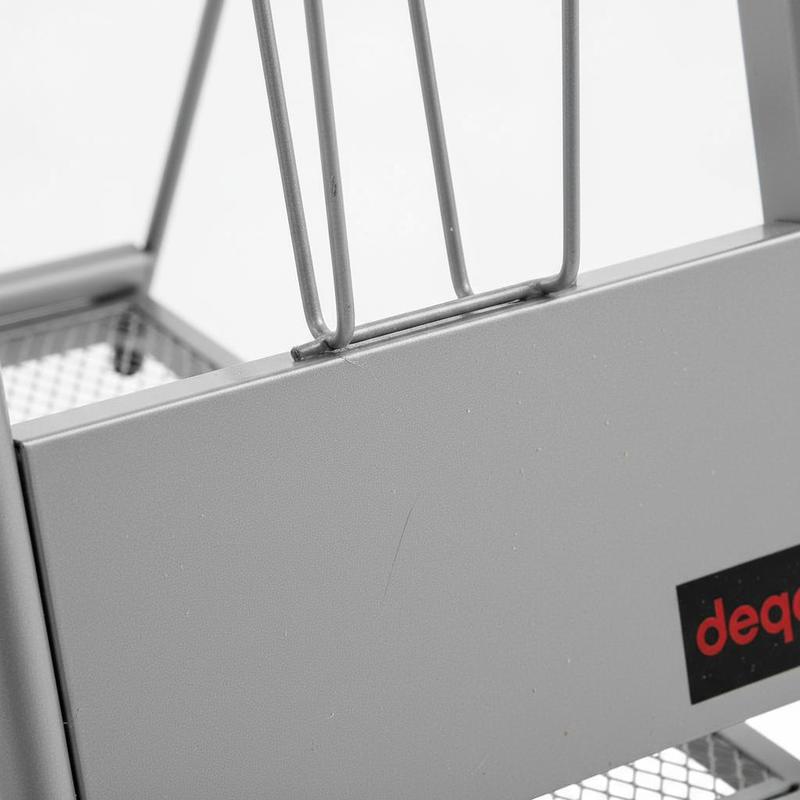 Brochure Display Rack, 10 Pock - đánh giá và giá Magazine Holder Rack