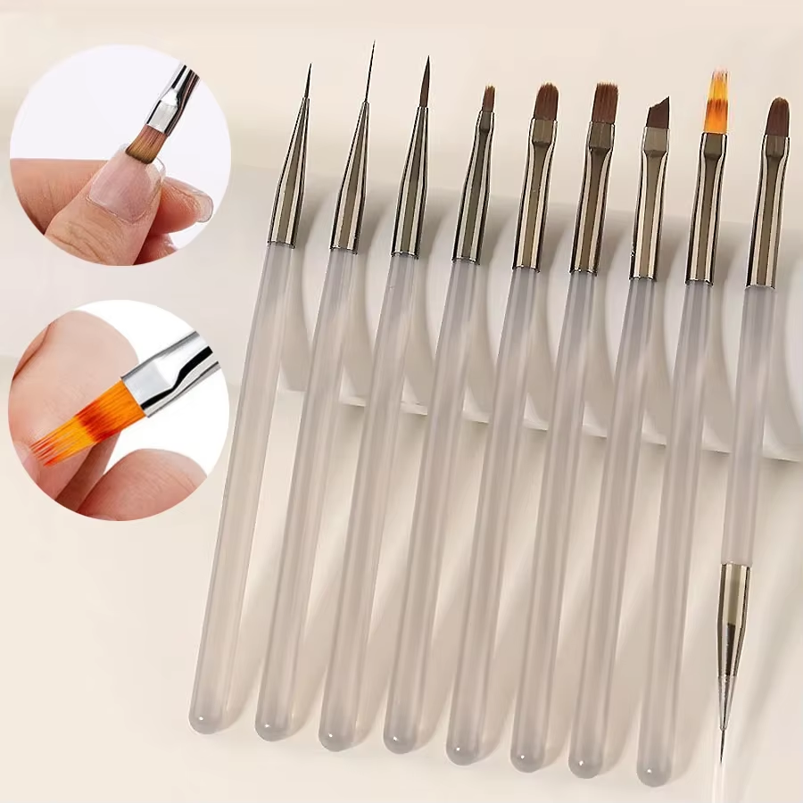 LINMANDA 9 Pack Gray Nail Art  - đánh giá và giá Gel Refill Pack