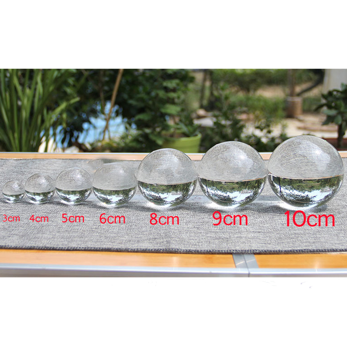100mm Colors Crystal Ball Phot - đánh giá và giá Book Weight Glass